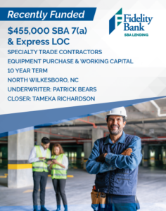 Q2 SBA Recap Closed Deal