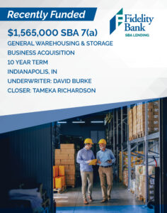 Q2 SBA Recap Closed Deal